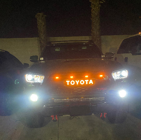 3rd Tacoma Trd Pro Grille Illuminated Letters installation video Auto Proo Parts