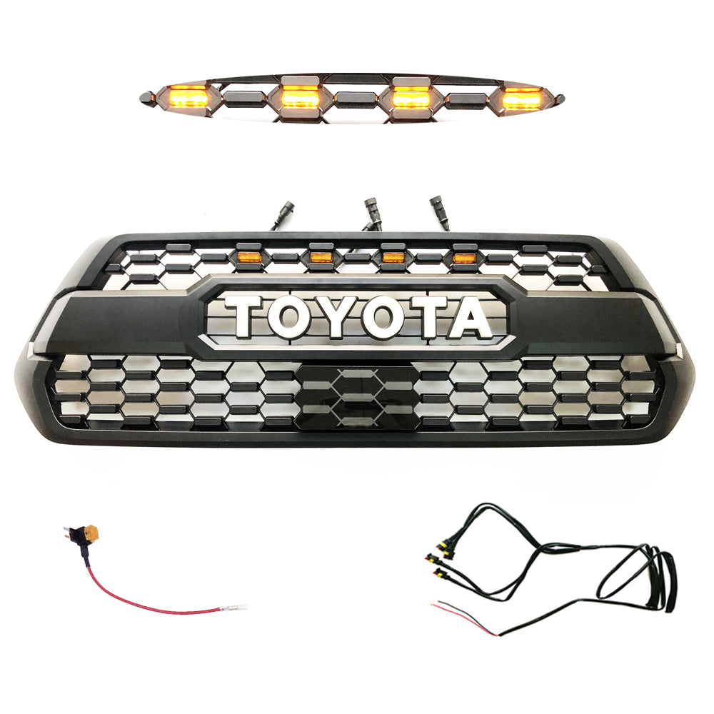 3RD GEN Tacoma Trd Pro GRILLE FIT FOR TOYOTA TACOMA 2016-2023 Auto Proo Parts