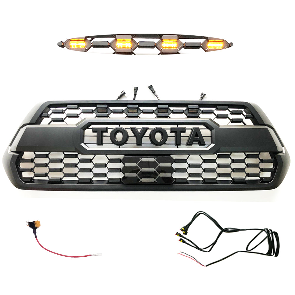 3RD GEN Tacoma Trd Pro GRILLE FIT FOR TOYOTA TACOMA 2016-2023 Auto Proo Parts