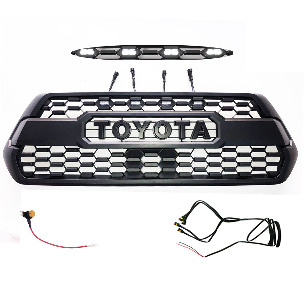 3RD GEN Tacoma Trd Pro GRILLE FIT FOR TOYOTA TACOMA 2016-2023 Auto Proo Parts