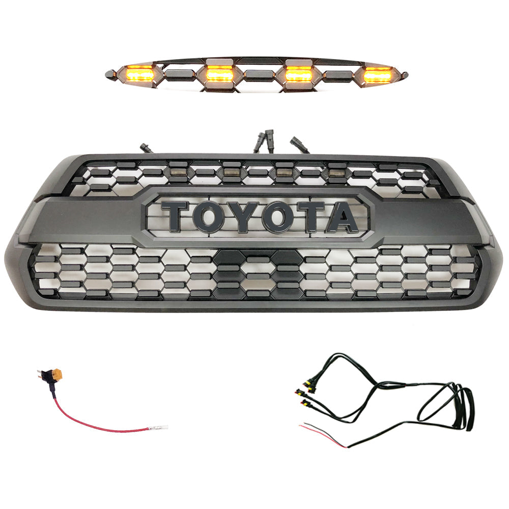 3RD GEN Tacoma Trd Pro GRILLE FIT FOR TOYOTA TACOMA 2016-2023 Auto Proo Parts