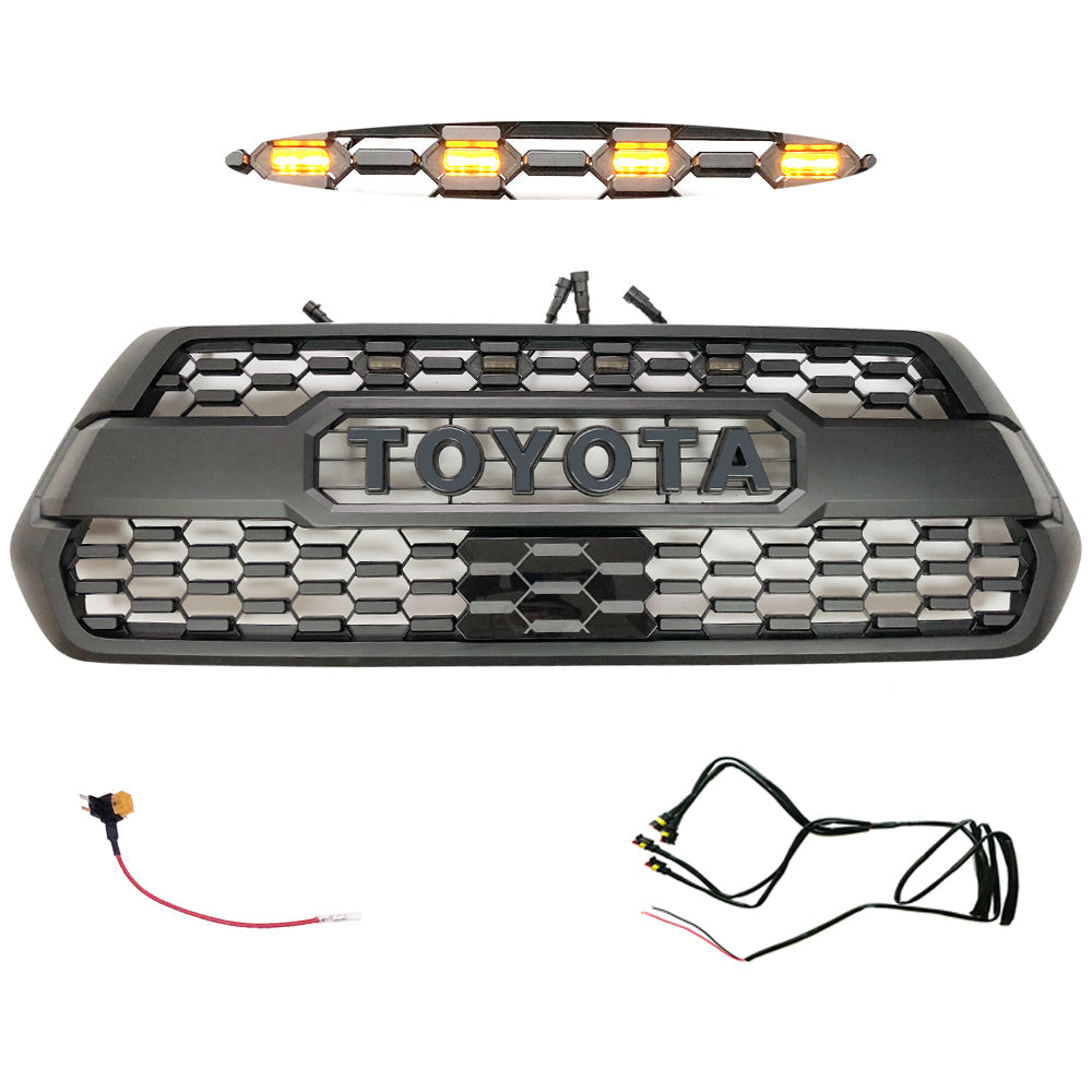 3RD GEN Tacoma Trd Pro GRILLE FIT FOR TOYOTA TACOMA 2016-2023 Auto Proo Parts