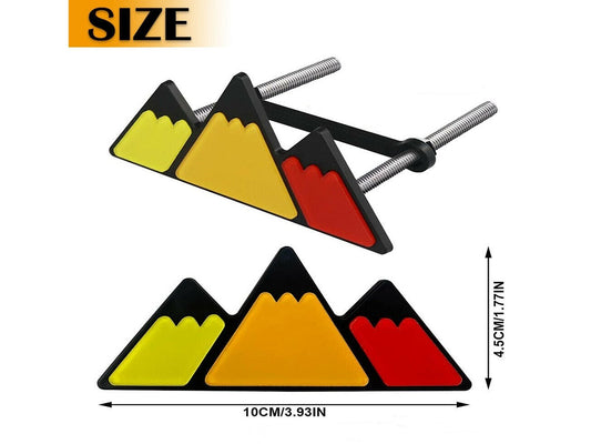 Mountain Grille Badge Auto Proo Parts