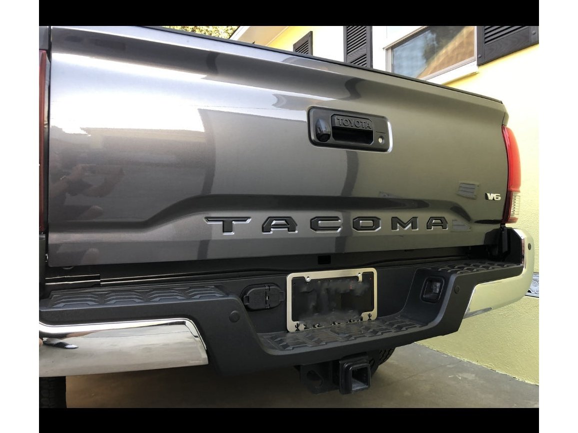 Tailgate Insert Letters for 2016-2022 Toyota Tacoma Auto Proo Parts