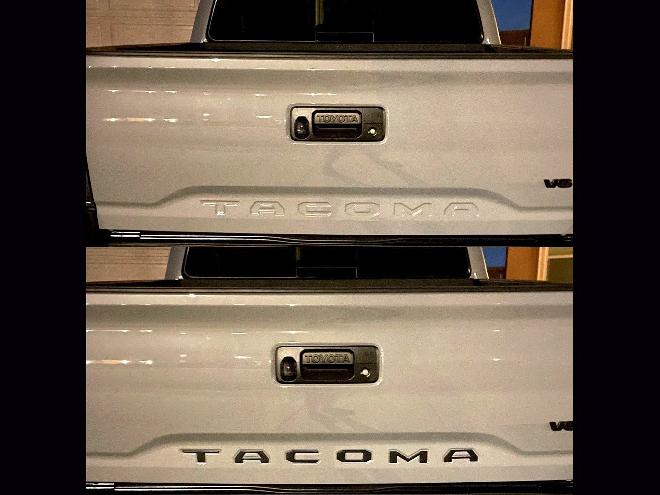 Tailgate Insert Letters for 2016-2022 Toyota Tacoma Auto Proo Parts