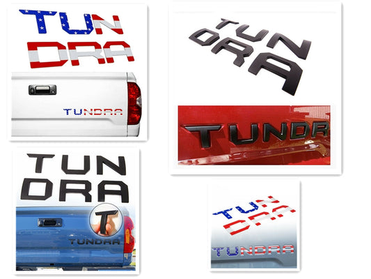 Tailgate Letters Inserts for 2014-2021 Toyota Tundra Auto Proo Parts