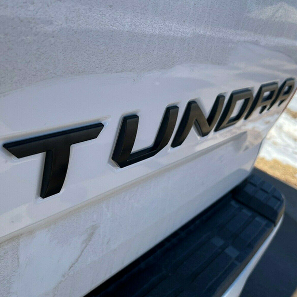 Tailgate Letters Inserts for 2014-2021 Toyota Tundra Auto Proo Parts
