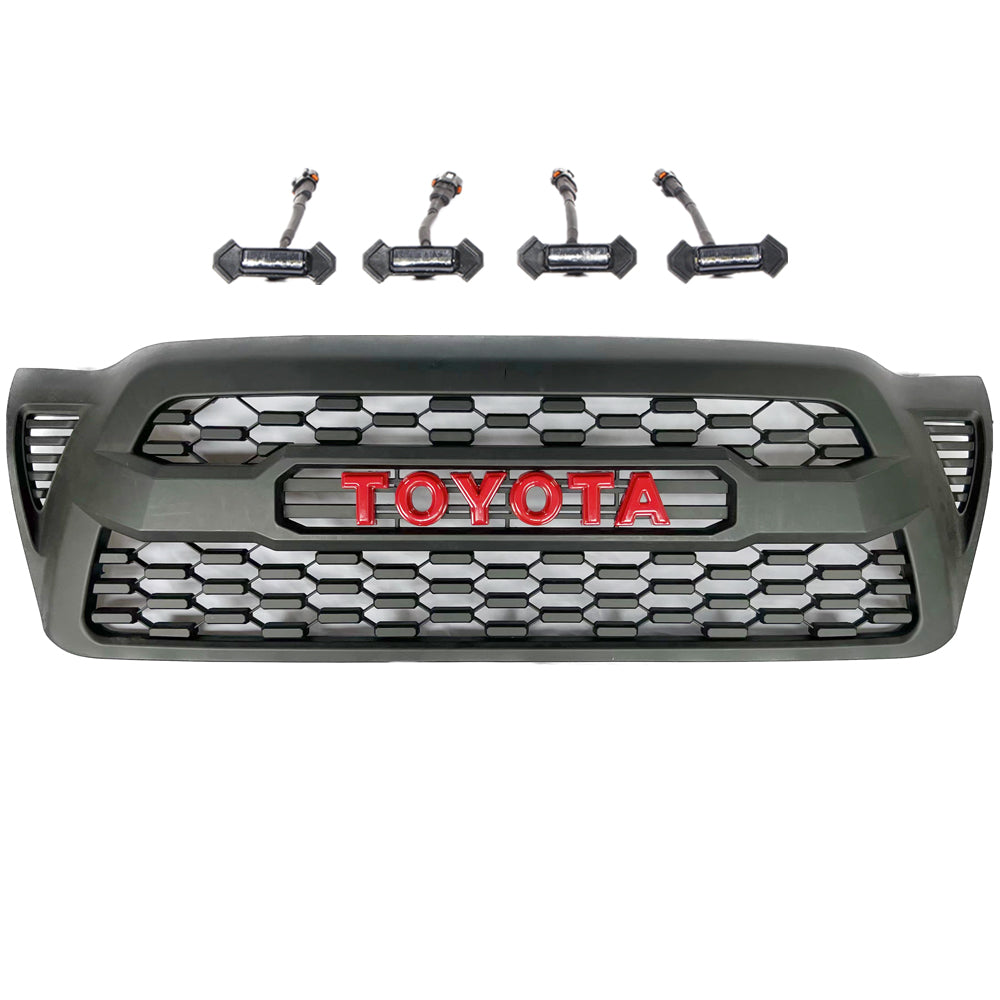 2RD GEN Tacoma Trd Pro GRILLE FIT FOR TOYOTA TACOMA 2005-2011