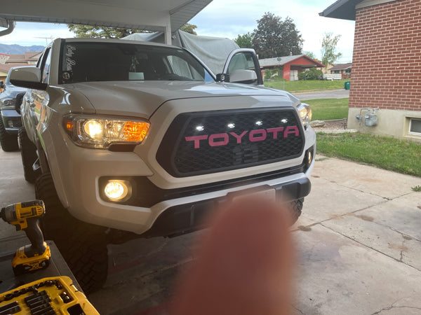 3RD GEN Tacoma Honeycomb GRILLE FIT FOR TOYOTA TACOMA 2016-2023