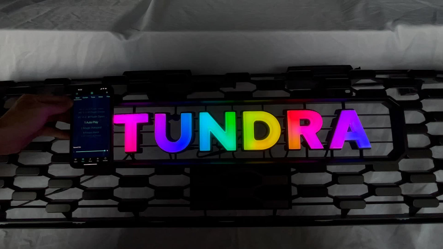 Tundra TRD PRO GRILLE Center Piece Insert FIT FOR TOYOTA Tundra 2014-2021