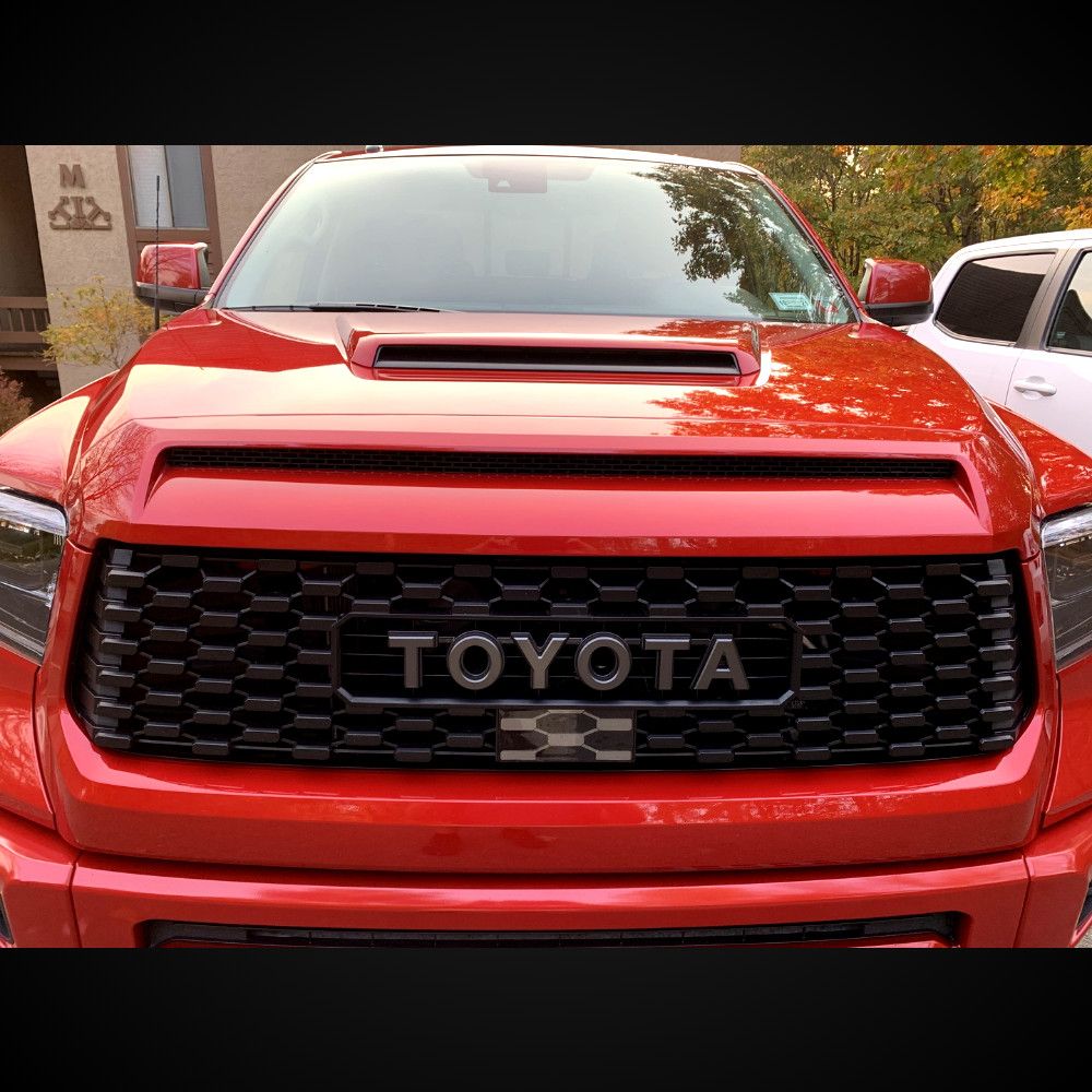 Tundra TRD PRO GRILLE Center Piece Insert FIT FOR TOYOTA Tundra 2014-2021