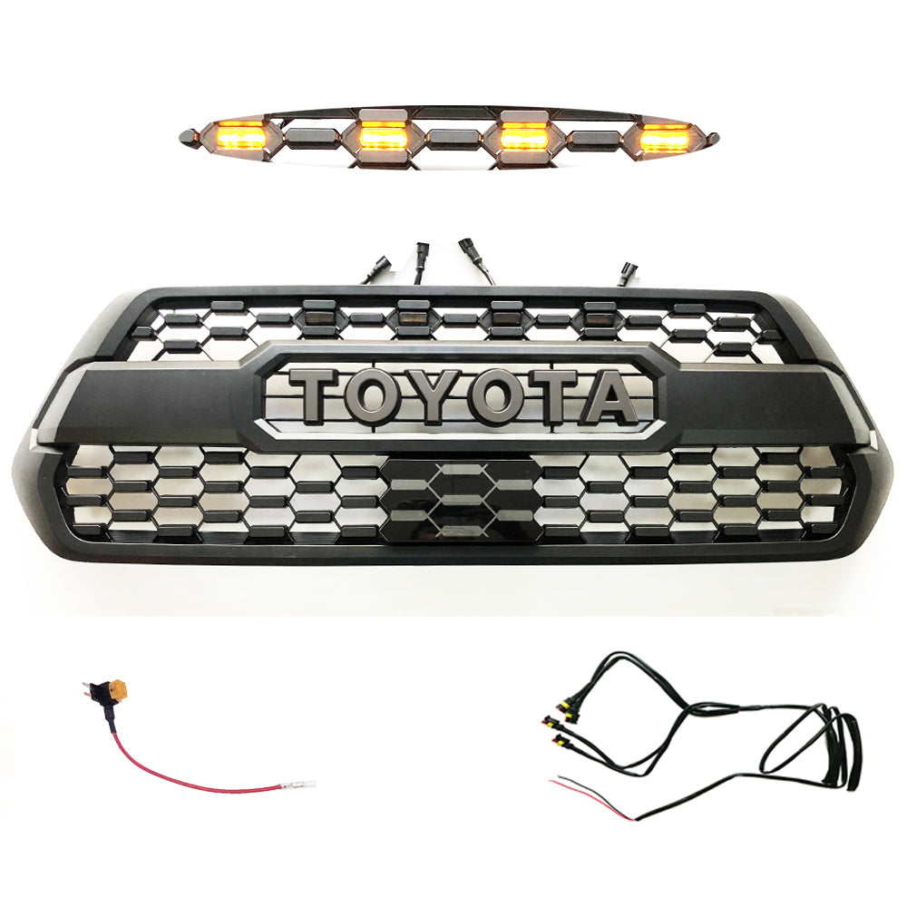 3RD GEN Tacoma Trd Pro GRILLE FIT FOR TOYOTA TACOMA 2016-2023 Auto Proo Parts