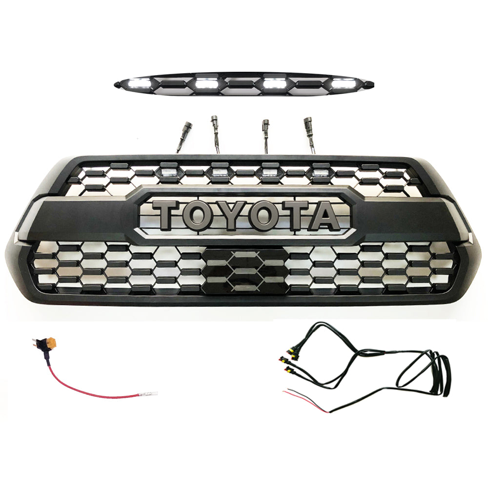 3RD GEN Tacoma Trd Pro GRILLE FIT FOR TOYOTA TACOMA 2016-2023 Auto Proo Parts