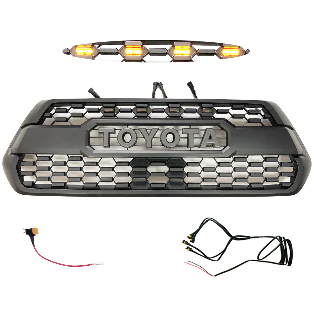 3RD GEN Tacoma Trd Pro GRILLE FIT FOR TOYOTA TACOMA 2016-2023 Auto Proo Parts