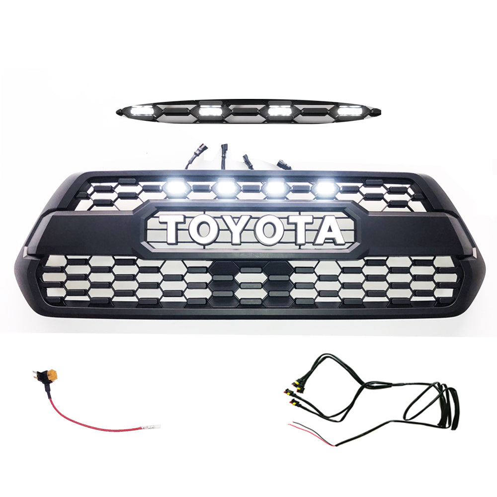 3RD GEN Tacoma Trd Pro GRILLE FIT FOR TOYOTA TACOMA 2016-2023 Auto Proo Parts