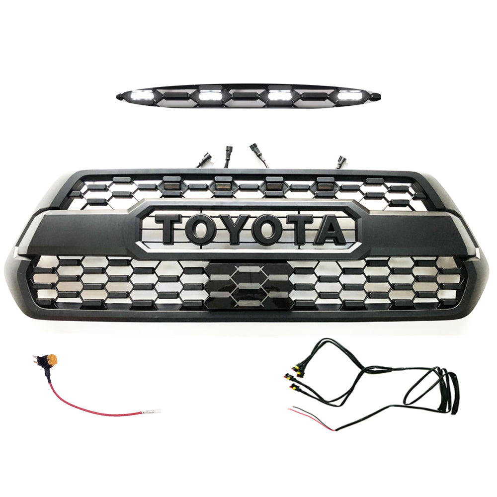 3RD GEN Tacoma Trd Pro GRILLE FIT FOR TOYOTA TACOMA 2016-2023 Auto Proo Parts