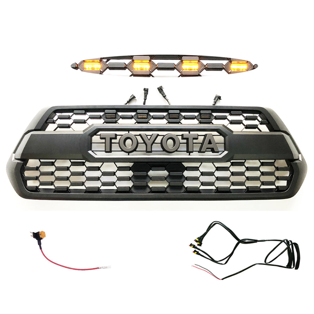 3RD GEN Tacoma Trd Pro GRILLE FIT FOR TOYOTA TACOMA 2016-2023 Auto Proo Parts