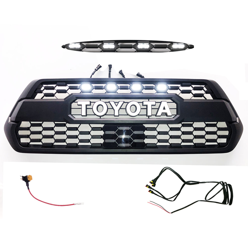 3RD GEN Tacoma Trd Pro GRILLE FIT FOR TOYOTA TACOMA 2016-2023 Auto Proo Parts