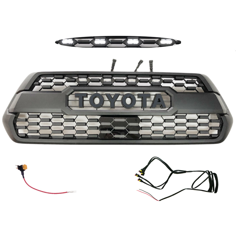 3RD GEN Tacoma Trd Pro GRILLE FIT FOR TOYOTA TACOMA 2016-2023 Auto Proo Parts