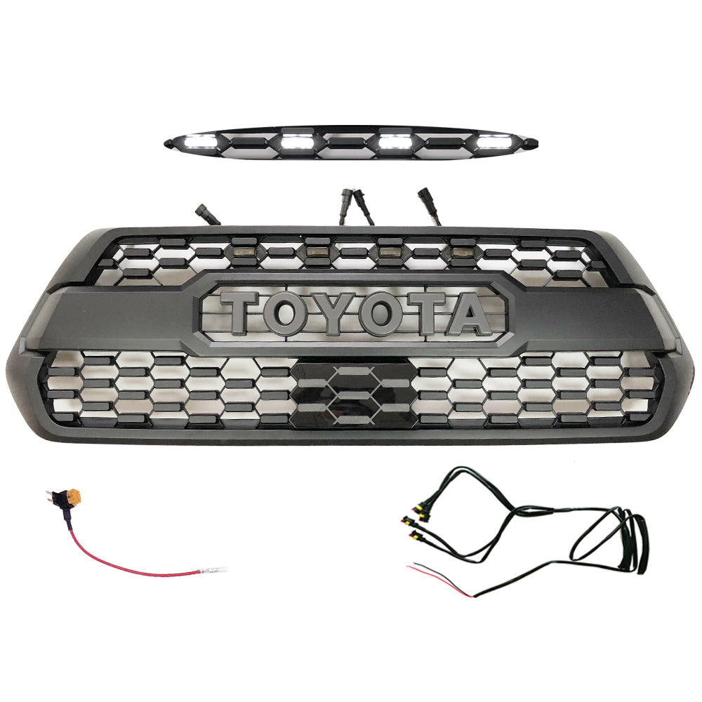 3RD GEN Tacoma Trd Pro GRILLE FIT FOR TOYOTA TACOMA 2016-2023 Auto Proo Parts