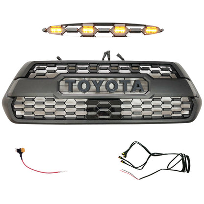 3RD GEN Tacoma Trd Pro GRILLE FIT FOR TOYOTA TACOMA 2016-2023 Auto Proo Parts