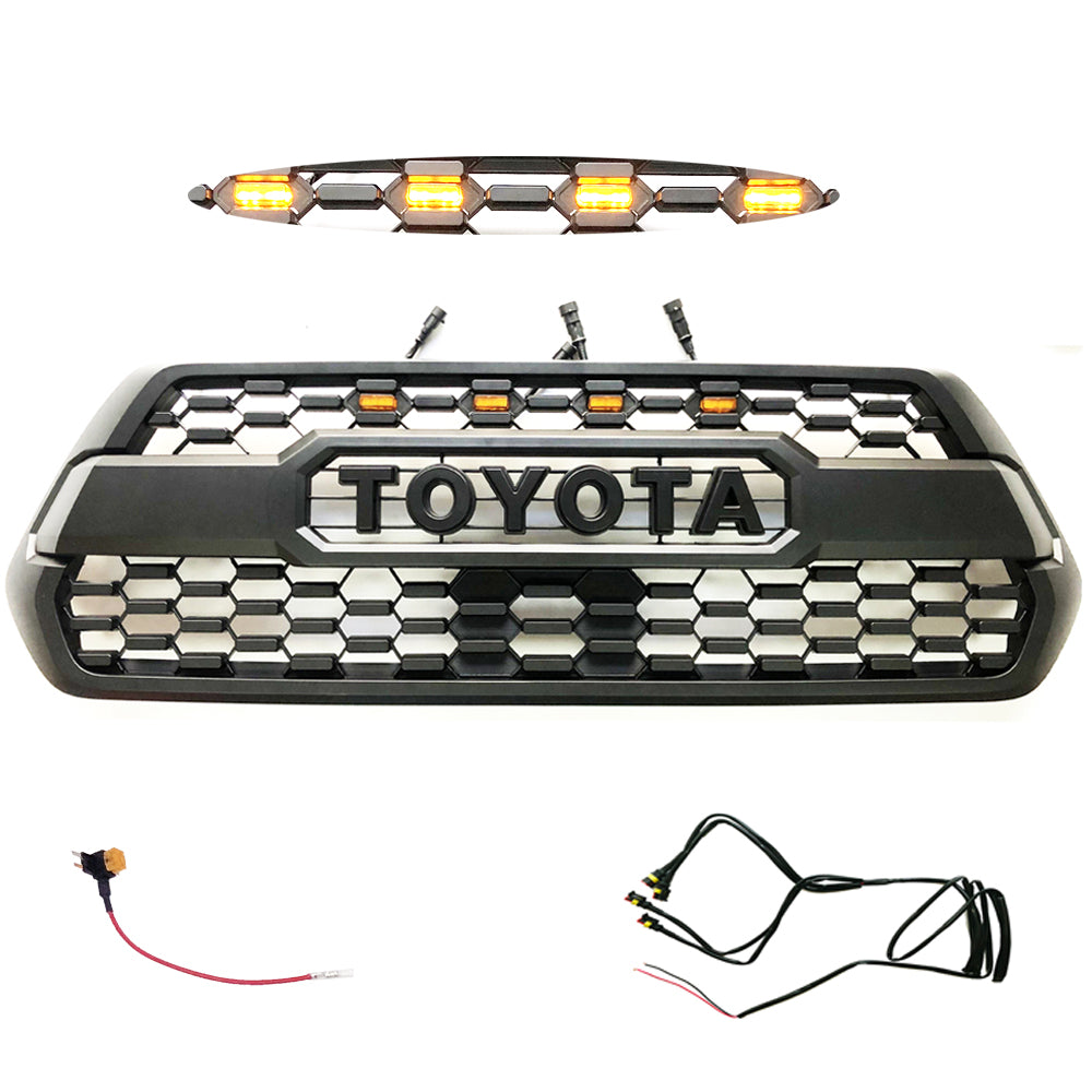 3RD GEN Tacoma Trd Pro GRILLE FIT FOR TOYOTA TACOMA 2016-2023 Auto Proo Parts