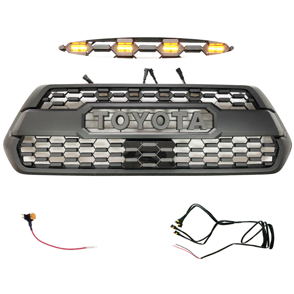 3RD GEN Tacoma Trd Pro GRILLE FIT FOR TOYOTA TACOMA 2016-2023 Auto Proo Parts