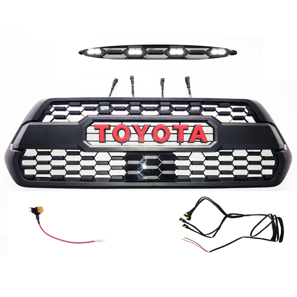 3RD GEN Tacoma Trd Pro GRILLE FIT FOR TOYOTA TACOMA 2016-2023 Auto Proo Parts