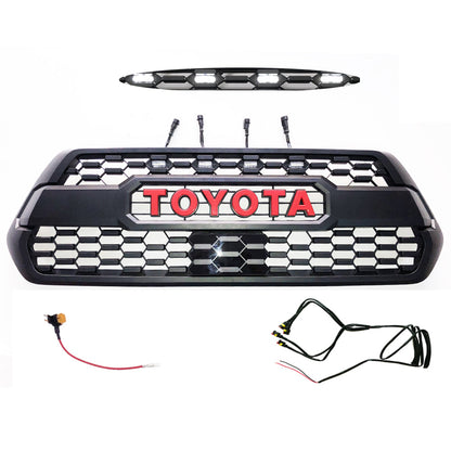 3RD GEN Tacoma Trd Pro GRILLE FIT FOR TOYOTA TACOMA 2016-2023 Auto Proo Parts