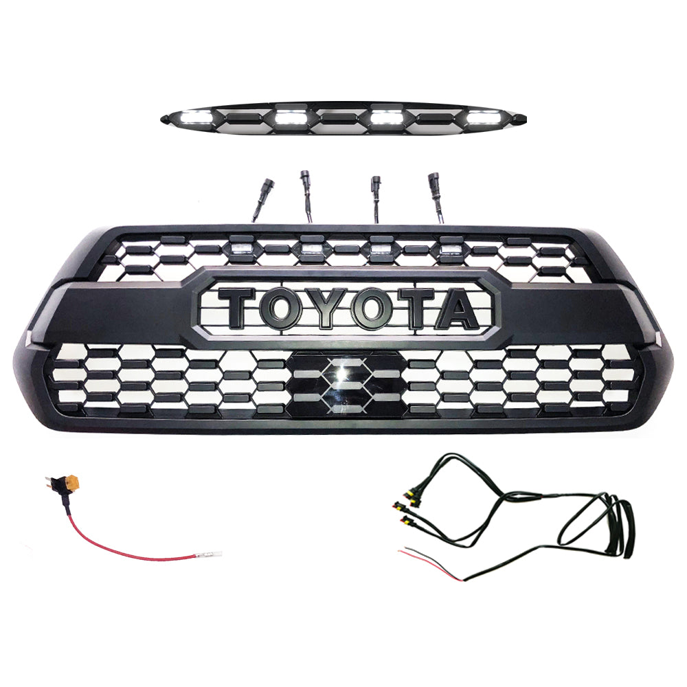 3RD GEN Tacoma Trd Pro GRILLE FIT FOR TOYOTA TACOMA 2016-2023 Auto Proo Parts