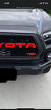 Red TRD Grille Badge Emblem For Tacoma Tundra 4Runner Auto Proo Parts