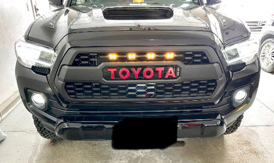 3RD GEN Tacoma Trd Pro GRILLE FIT FOR TOYOTA TACOMA 2018-2023