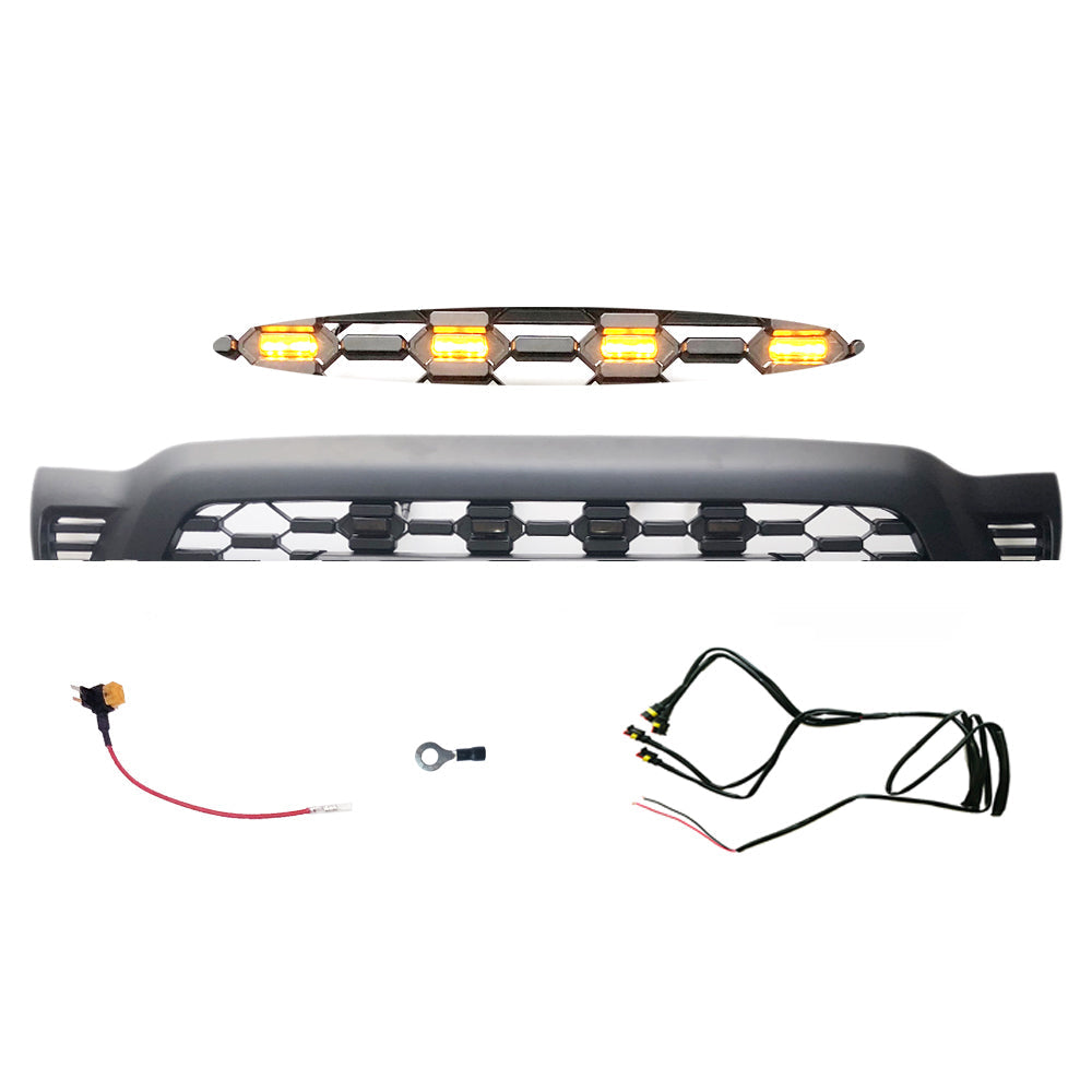 Kit de luces estilo "Raptor" de 4 piezas para Tacoma 2005-2011 (ámbar / blanco / ámbar ahumado / blanco ahumado)