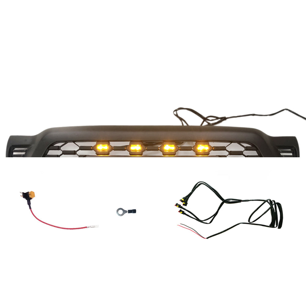 Kit de luces estilo "Raptor" de 4 piezas para Tacoma 2005-2011 (ámbar / blanco / ámbar ahumado / blanco ahumado)
