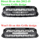 RGB LED Light Up Letters for 2005-2011 And 2012-2015 Tacoma Trd Pro Style Grille